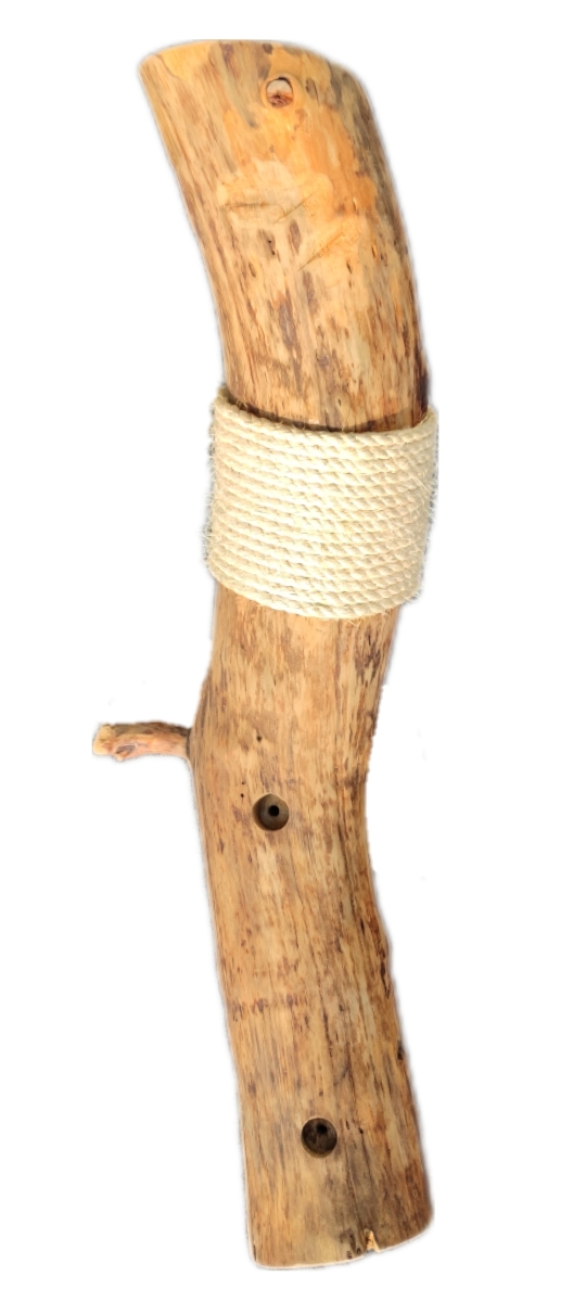 wall mounted climbing element / cat tree - wooden catwalk 92cm